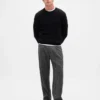 365 Relaxte broek van wolmix