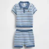Baby-outfitset met trui en poloshirt