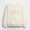 Baby & Peuter-sweatshirt van Vintagesoft-badstof met geborduurd logo