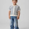 Baggy-jeans met elastische tailleband voor Baby & Peuter