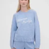 Gap × Summer Fridays oversized trui met logo