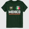 Kinder-T-shirt met opdruk van het Mexicaanse voetbalshirt