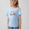 Kinderen Relaxed T-shirt met print