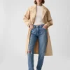 Loszittende jeans uit de jaren ’90 met middelhoge taille