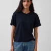 Supima®-katoenen T-shirt met relaxte pasvorm