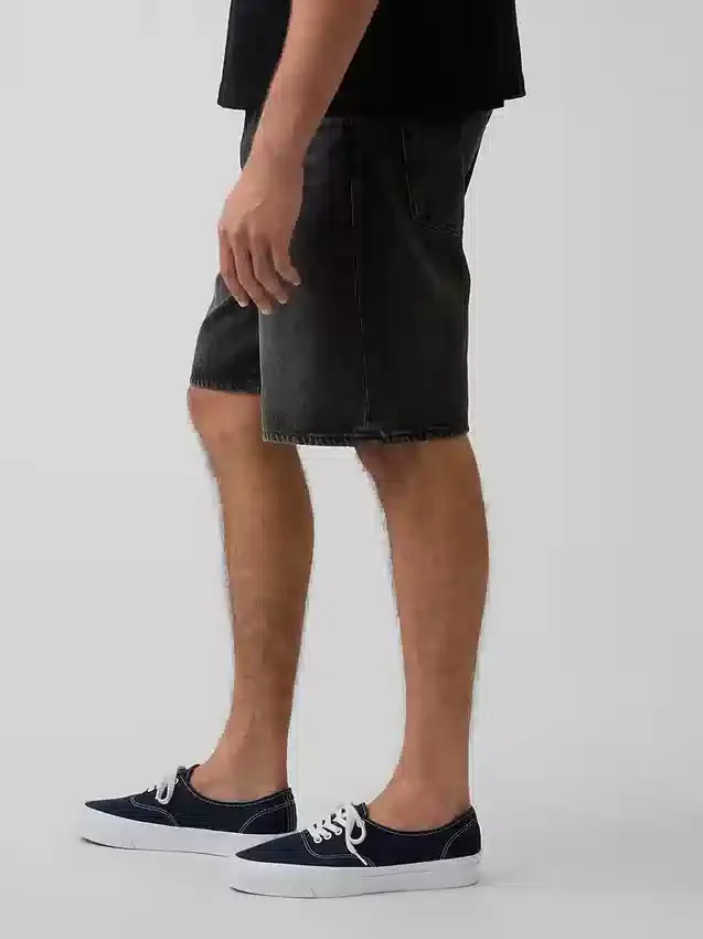 10,5" baggy denimkorte broeken