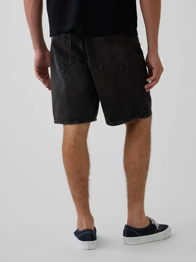 10,5" baggy denimkorte broeken