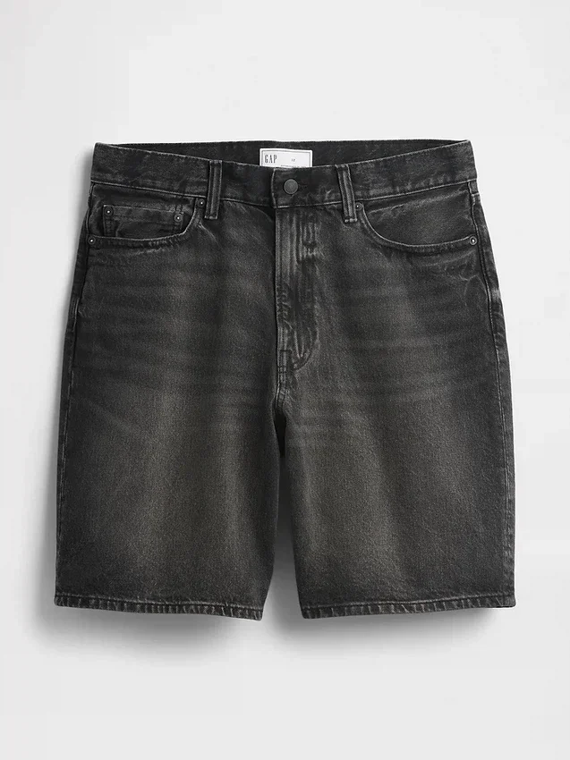 10,5" baggy denimkorte broeken