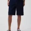 10,5" loszittende denim-carpenter-korte broek