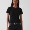 100% katoen, authentiek gekrompen T-shirt