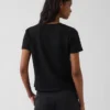 100% katoen, authentiek gekrompen T-shirt