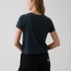 100% katoen, authentiek gekrompen T-shirt