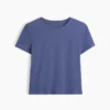100% katoen, authentiek gekrompen T-shirt