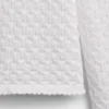 100% katoenen cropped trui met pointelle-patroon