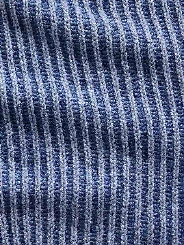 100% katoenen cropped trui met tonvormige mouwen