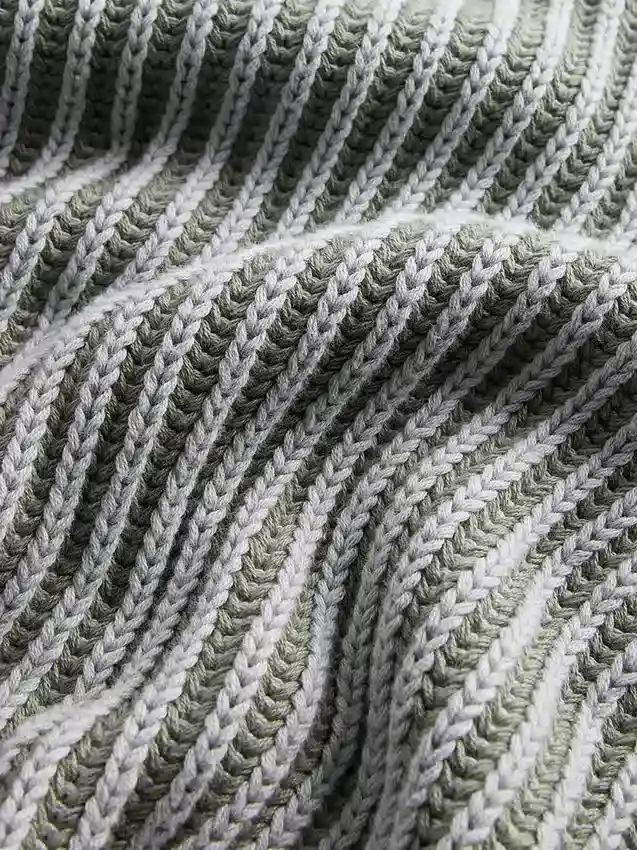 100% katoenen cropped trui met tonvormige mouwen