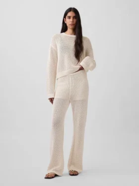 100% katoenen gehaakte broek