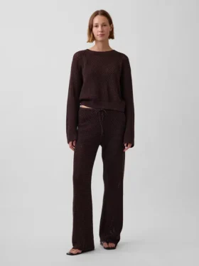100% katoenen gehaakte broek