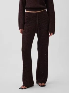100% katoenen gehaakte broek