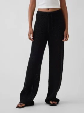 100% katoenen gehaakte broek