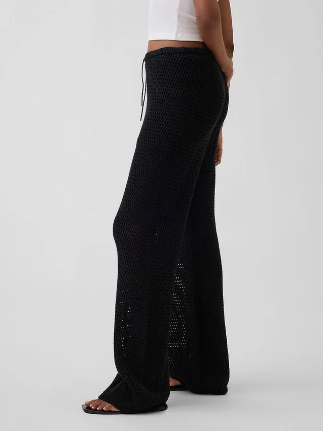 100% katoenen gehaakte broek