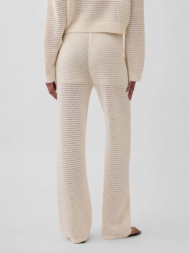 100% katoenen gehaakte broek