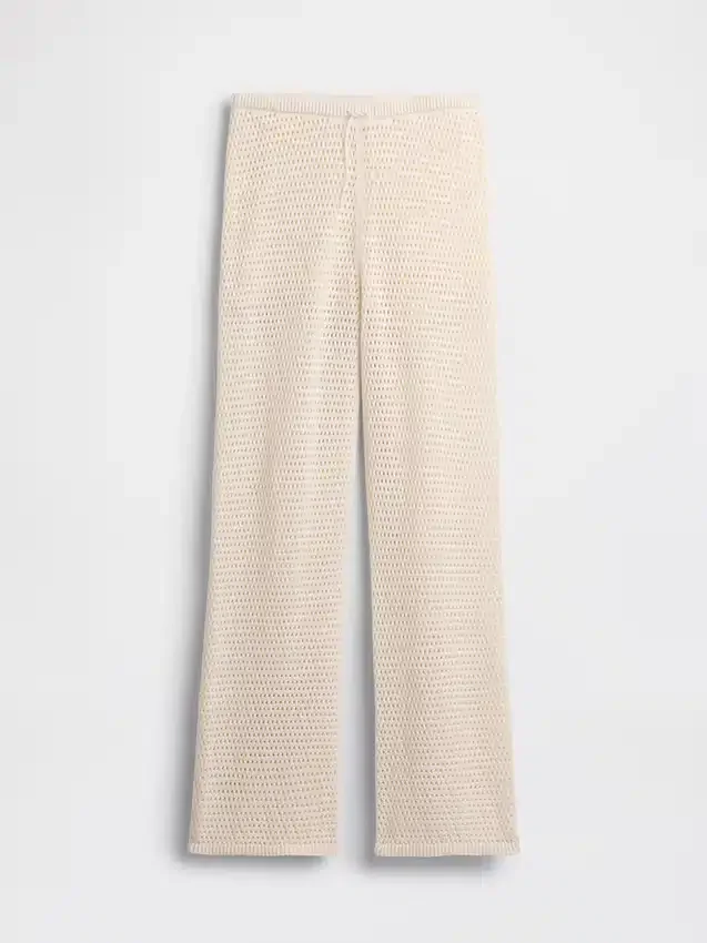 100% katoenen gehaakte broek