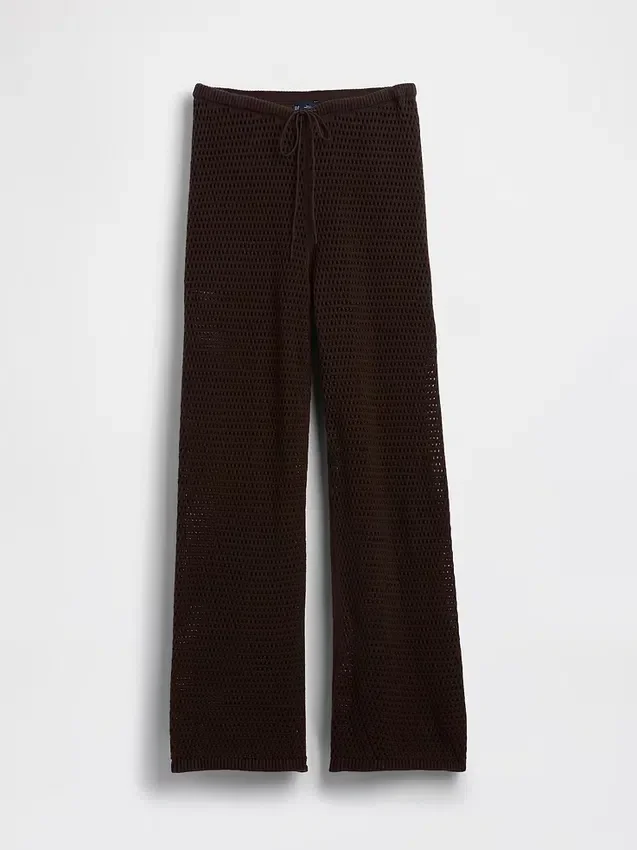 100% katoenen gehaakte broek