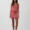 100% katoenen gehaakte, gemakkelijk aan te trekken mini-skort