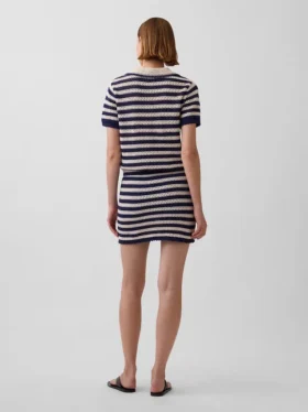 100% katoenen gehaakte, gemakkelijk aan te trekken mini-skort