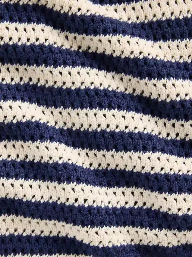 100% katoenen gehaakte, gemakkelijk aan te trekken mini-skort