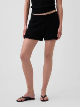 100% katoenen gehaakte makkelijke korte broek