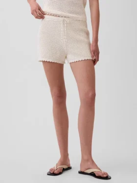 100% katoenen gehaakte makkelijke korte broek