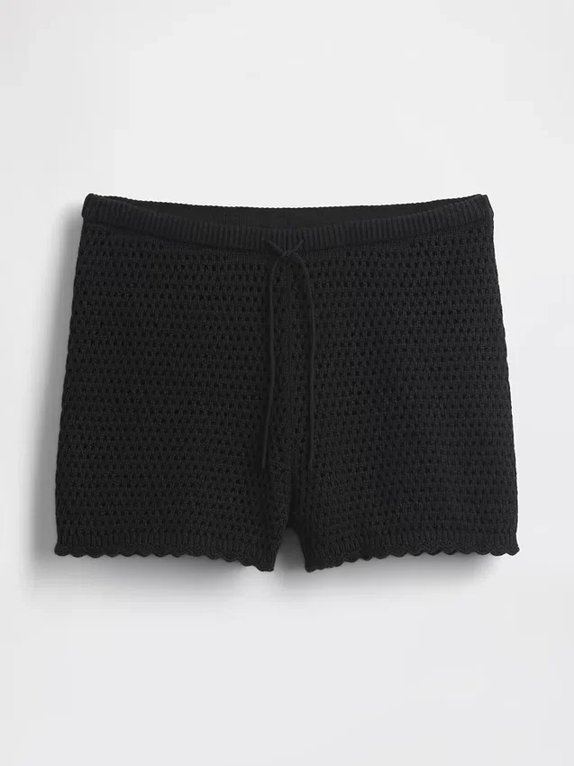 100% katoenen gehaakte makkelijke korte broek