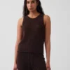 100% katoenen gehaakte tanktop
