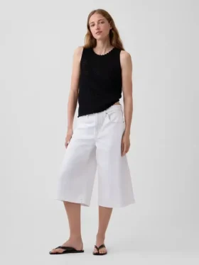 100% katoenen gehaakte tanktop