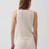 100% katoenen gehaakte tanktop