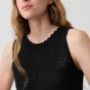 100% katoenen gehaakte tanktop
