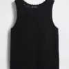 100% katoenen gehaakte tanktop