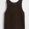 100% katoenen gehaakte tanktop