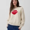 100% katoenen Kiss-raglantrui