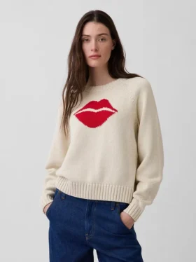 100% katoenen Kiss-raglantrui