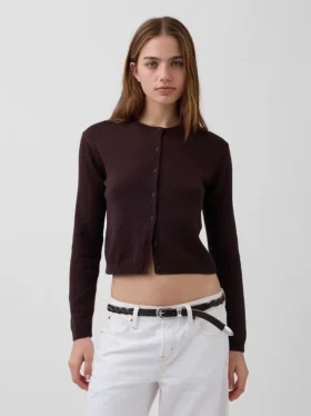 100% katoenen, losvallend kort vest