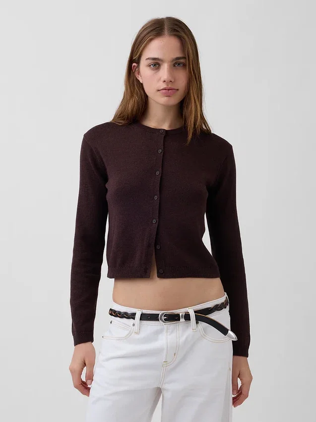 100% katoenen, losvallend kort vest