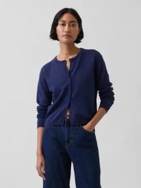100% katoenen, losvallend kort vest