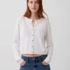 100% katoenen, losvallend kort vest