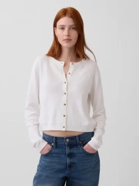 100% katoenen, losvallend kort vest