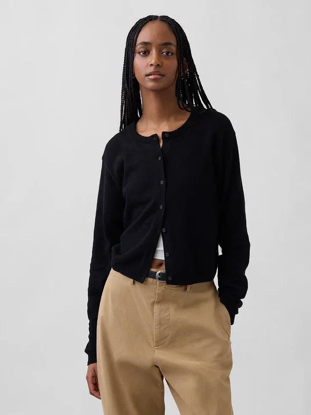 100% katoenen, losvallend kort vest
