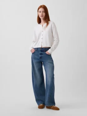 100% katoenen, losvallend kort vest