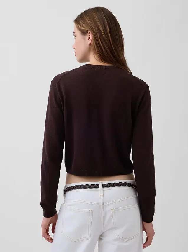 100% katoenen, losvallend kort vest